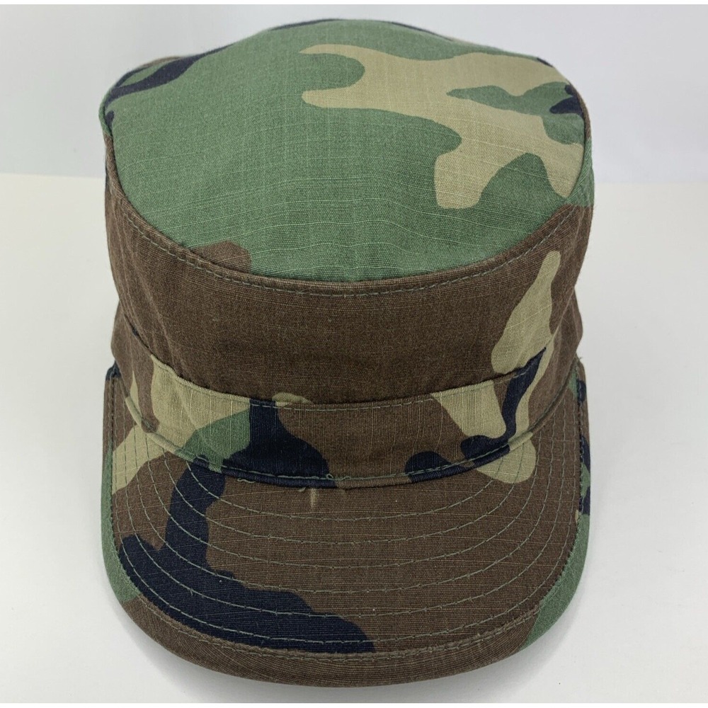 Patrol Cap Woodland Camo Size 7 Atlas Military Hat Hot Weather Cover